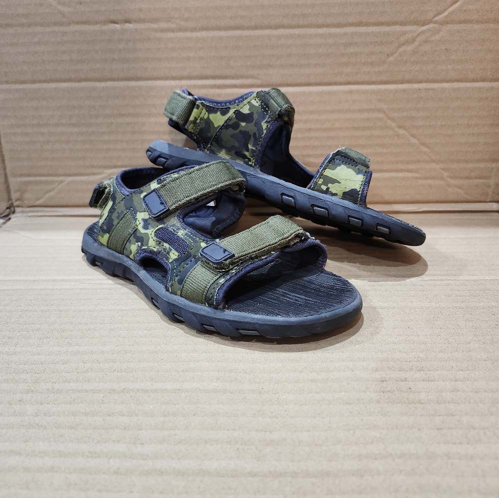 Size 3 Boys Camouflage Sandals
